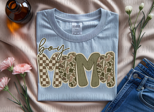 Boy Mama #6459 - Ready to Press DTF Transfer Full Color