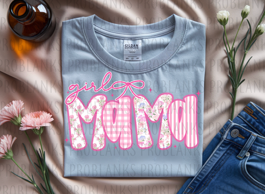 Girl Mama #6461 - Ready to Press DTF Transfer Full Color