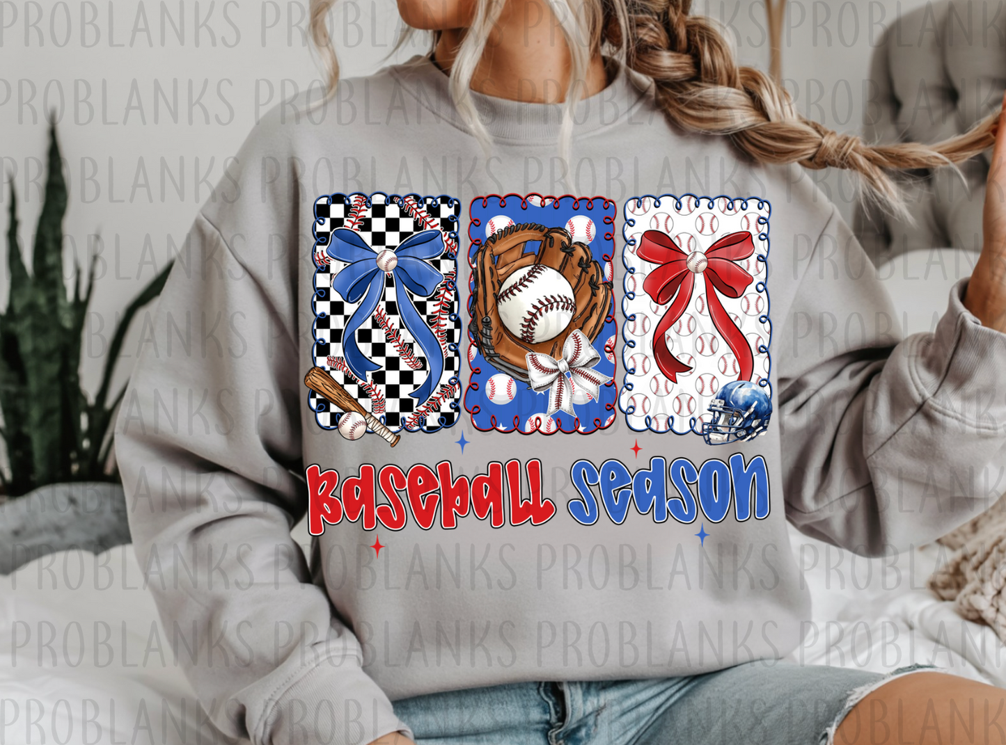 Baseball Season #6484 - Ready to Press DTF Transfer Full Color