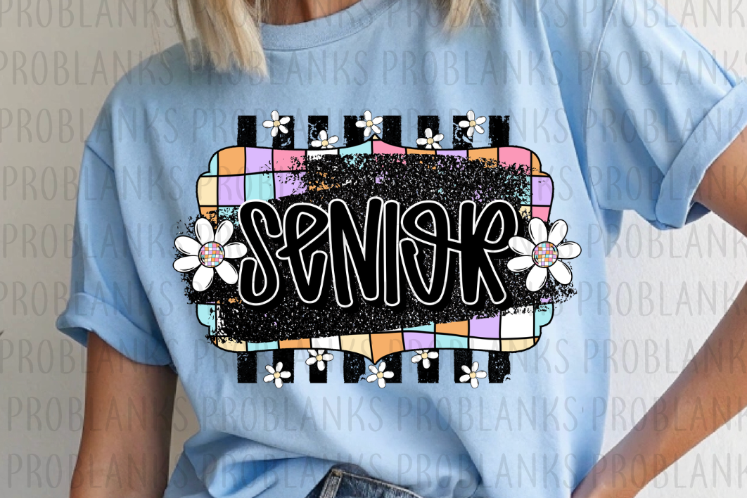 Retro Senior #6525 - Ready to Press DTF Transfer Full Color