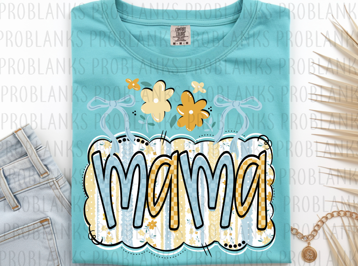 Spring Mama #6591 - Ready to Press DTF Transfer Full Color