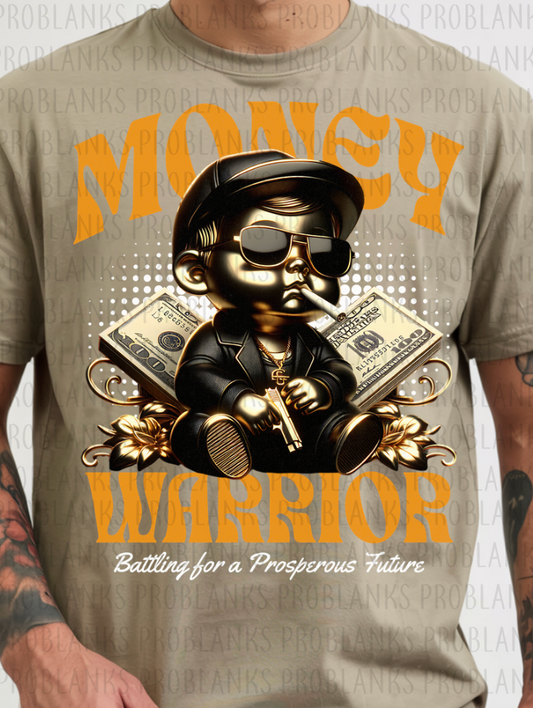 Money Warrior #6535 - Ready to Press DTF Transfer Full Color