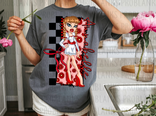 Annabelle Dollz #6567 - Ready to Press DTF Transfer Full Color