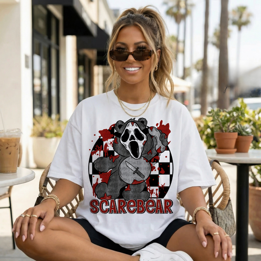Scarebear #6625 - Ready to Press DTF Transfer Full Color