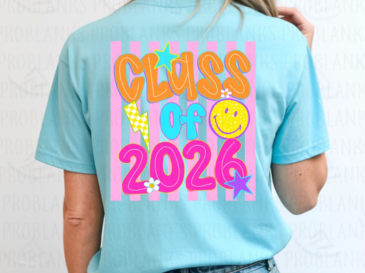 Class Of 2026 #6710 - Ready to Press DTF Transfer Full Color