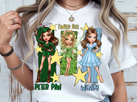 T.Bell Fairy Bratz #6737 - Ready to Press DTF Transfer Full Color