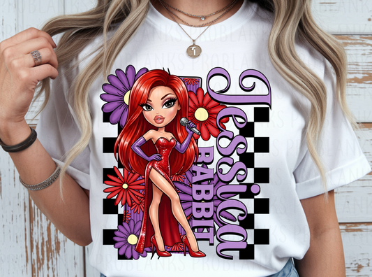 Jess Rabbit Bratz #6736 - Ready to Press DTF Transfer Full Color