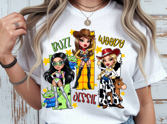 Bratz Toys #6729 - Ready to Press DTF Transfer Full Color