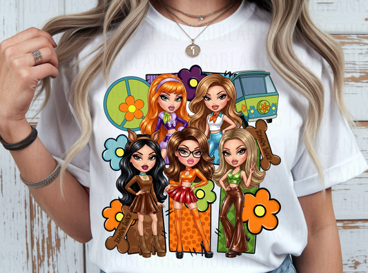 Bratz Sc00by Snacks #6732 - Ready to Press DTF Transfer Full Color