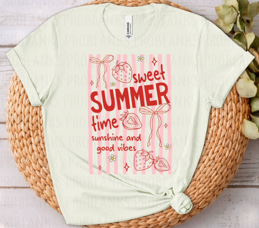 Sweet Summer Time - $2 Transfer Thursday - ADULT 11 Inch Transfer