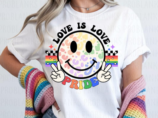 Love Is Love, PRIDE #6799 - Ready to Press DTF Transfer Full Color
