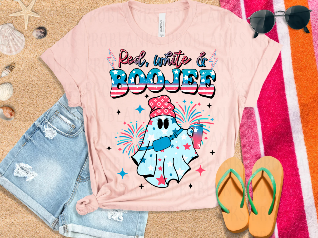 Red, White & Boojee - $2 Transfer Thursday - ADULT 11 Inch Transfer