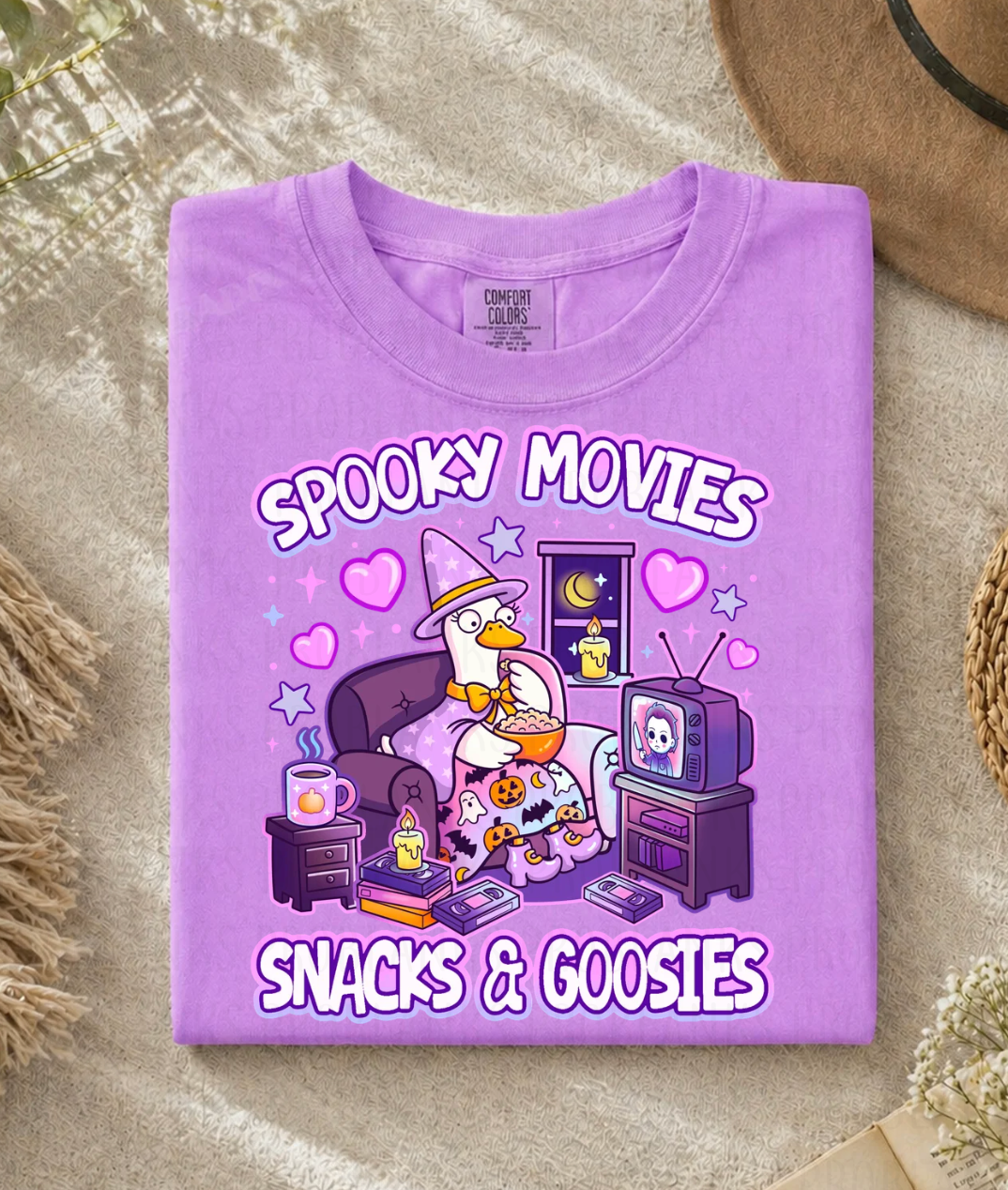 Spooky Movies Goose - $2 Transfer Thursday - ADULT 11 Inch Transfer