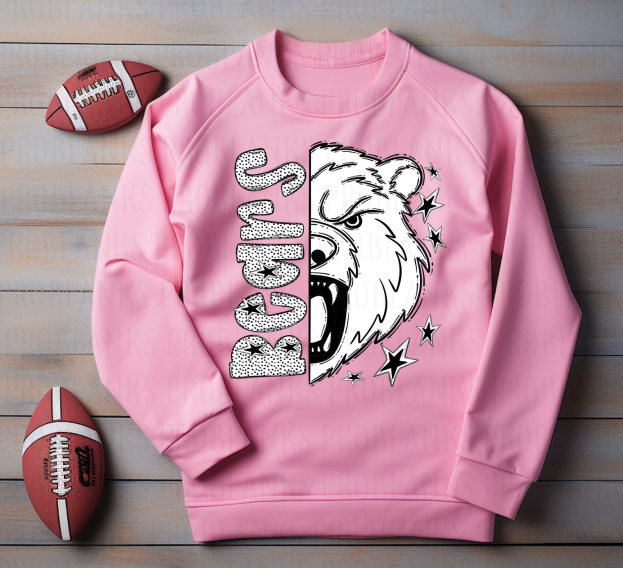 Bears Dottie Mascot - $2 Transfer Thursday - ADULT 11 Inch Transfer