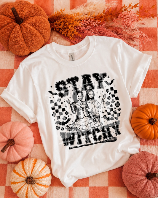 Stay Witchy #7081 - Ready to Press DTF Transfer Full Color