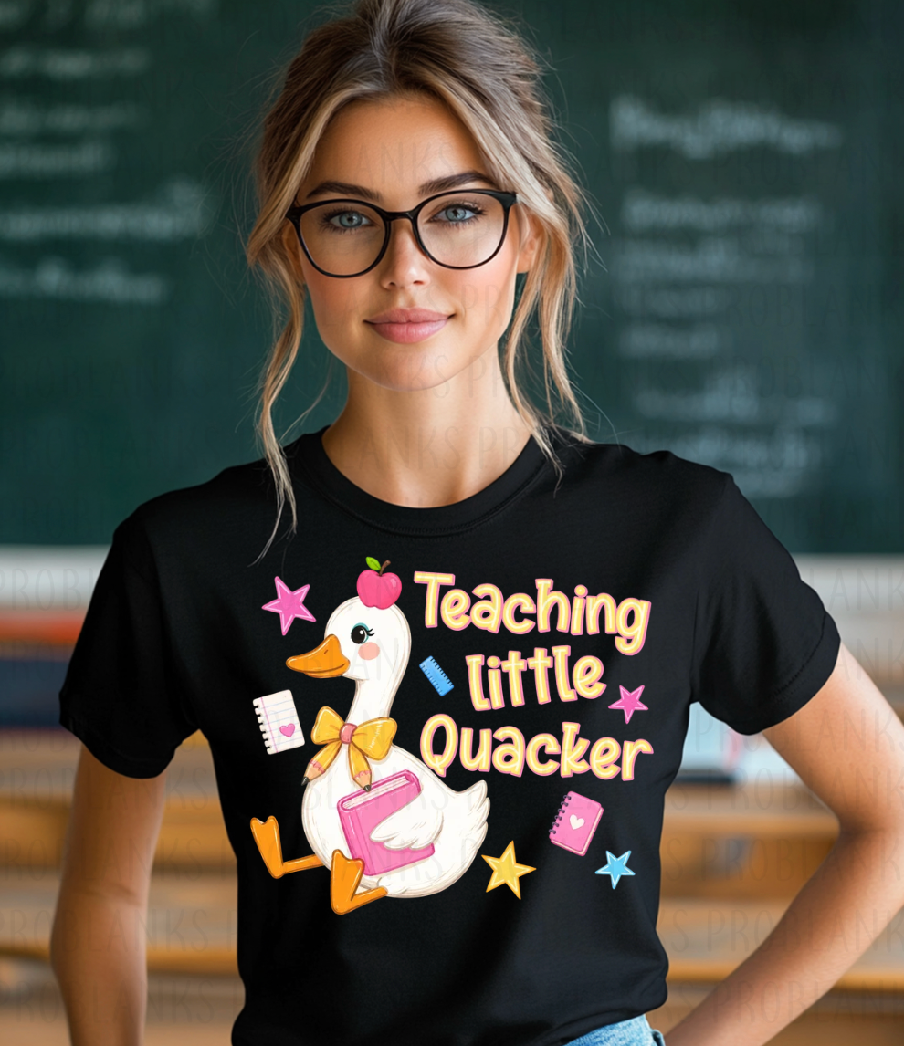 Teaching Little Quaker - $2 Transfer Thursday - ADULT 11 Inch Transfer