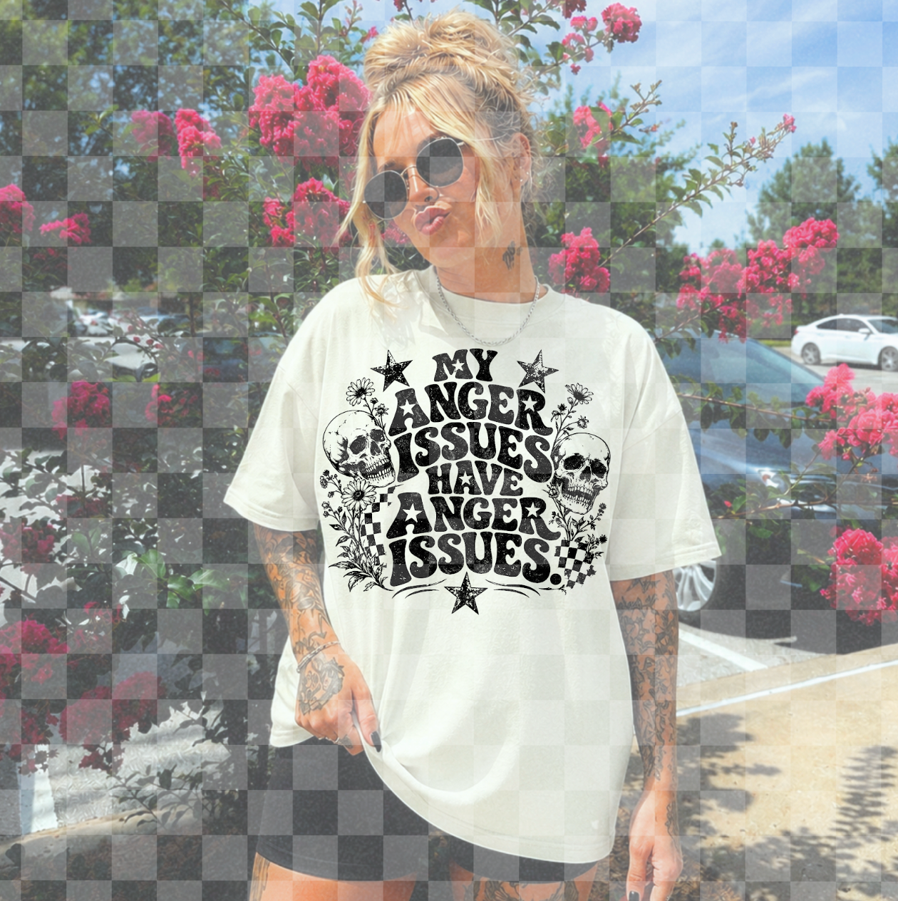 My Anger Issues Have Anger Issues #7162 - Ready to Press DTF Transfer Full Color
