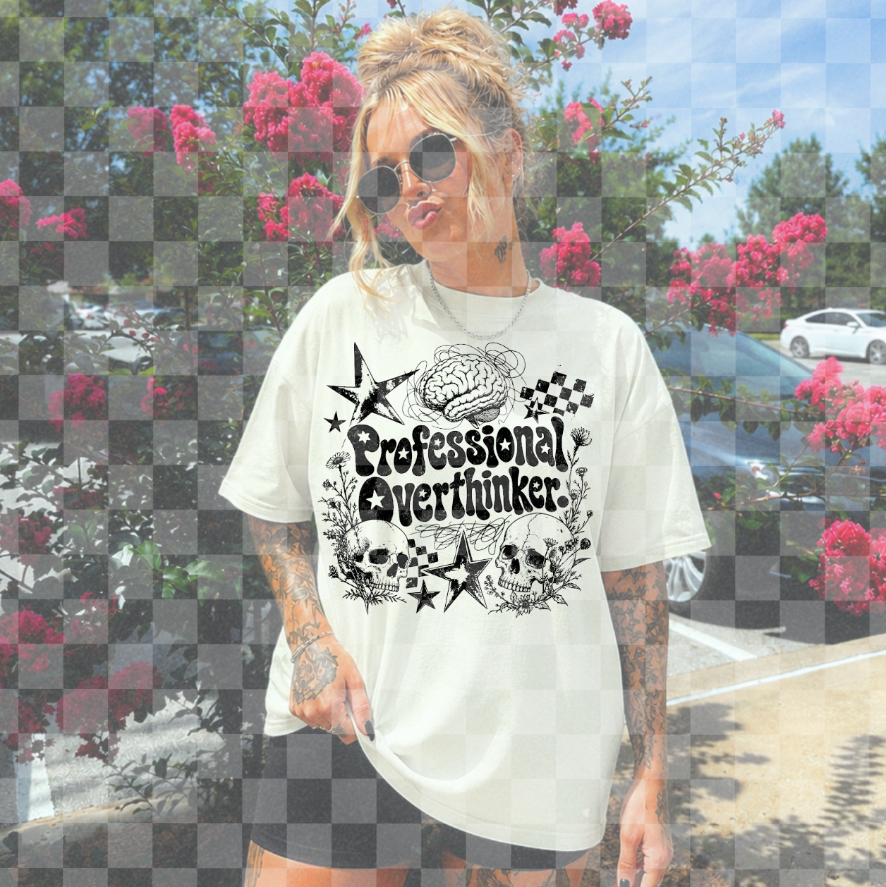 Professional Overthinker #7163 - Ready to Press DTF Transfer Full Color