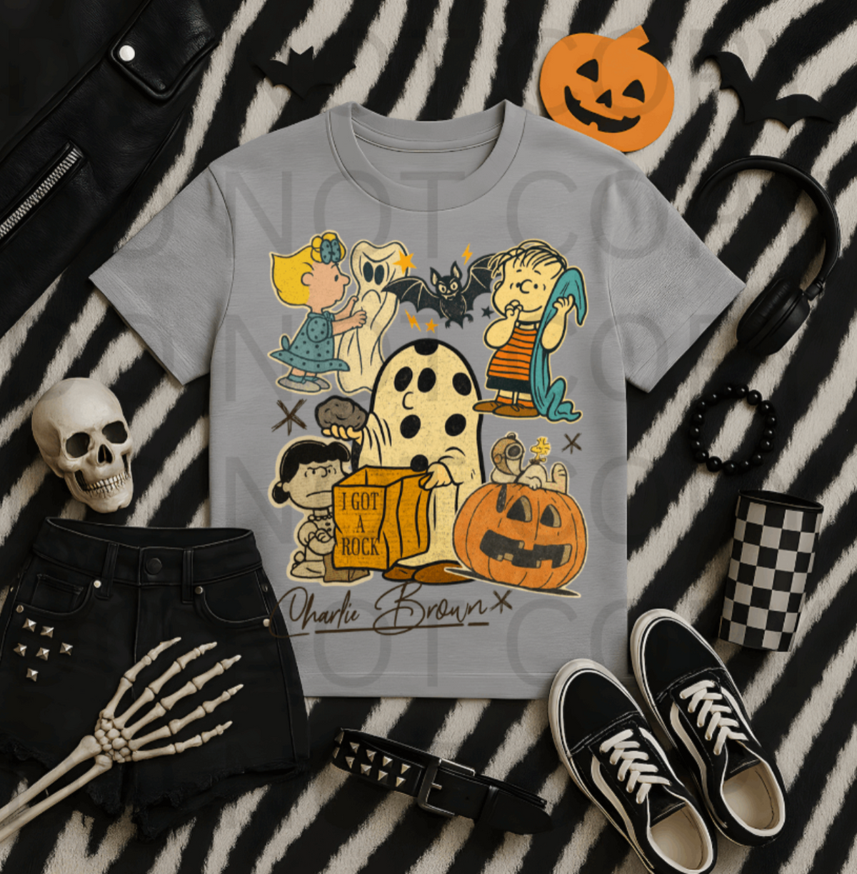 Charlie Brown Collage - $2 Transfer Thursday - ADULT 11 Inch Transfer