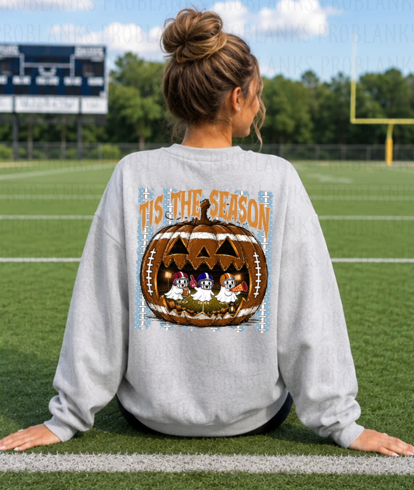 Tis The Season, Football #7201 - Ready to Press DTF Transfer Full Color