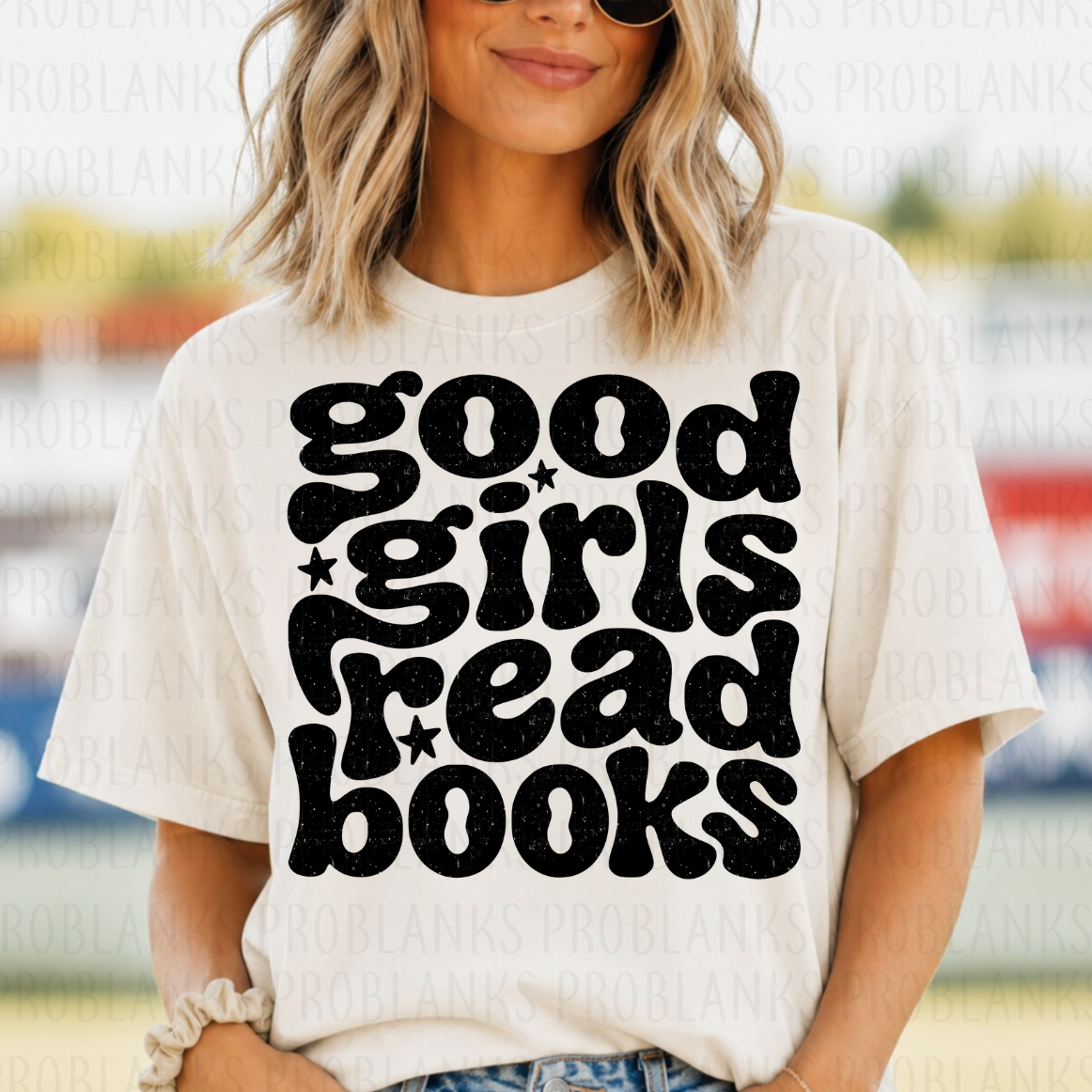 Good Girls Read Books #7263 - Ready to Press DTF Transfer Full Color