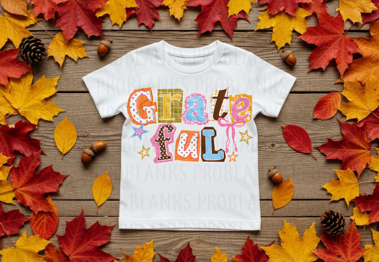 Grateful Ransom Letters #7314 - Ready to Press DTF Transfer Full Color