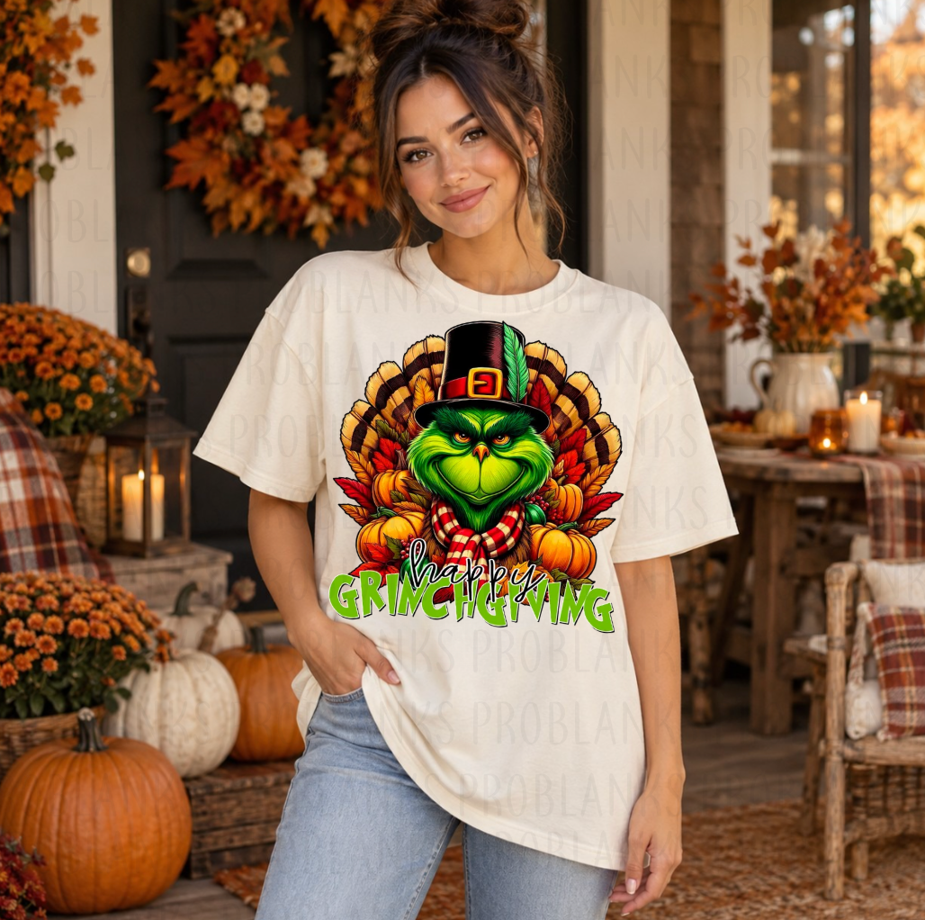 Grinchgiving - $2 Transfer Thursday - ADULT 11 Inch Transfer