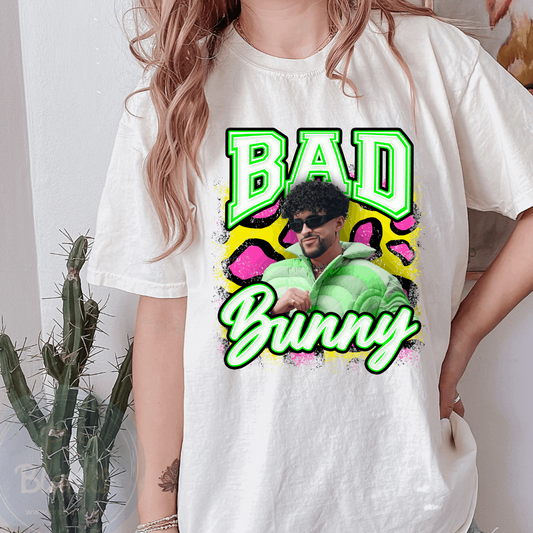 Bad Bunny - Ready to Press DTF Transfer Full Color