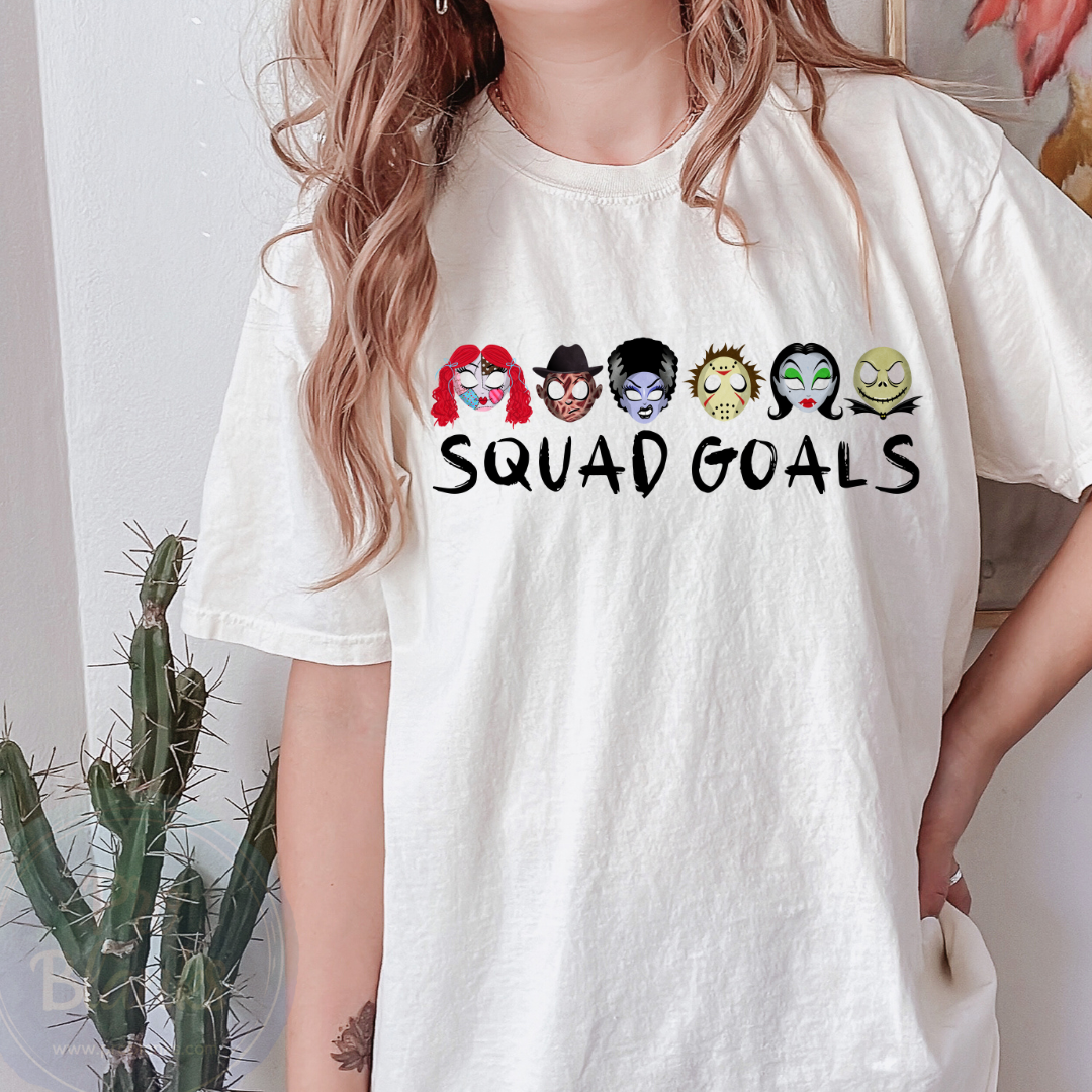 Squad Goals- Ready to Press DTF Transfer Full Color