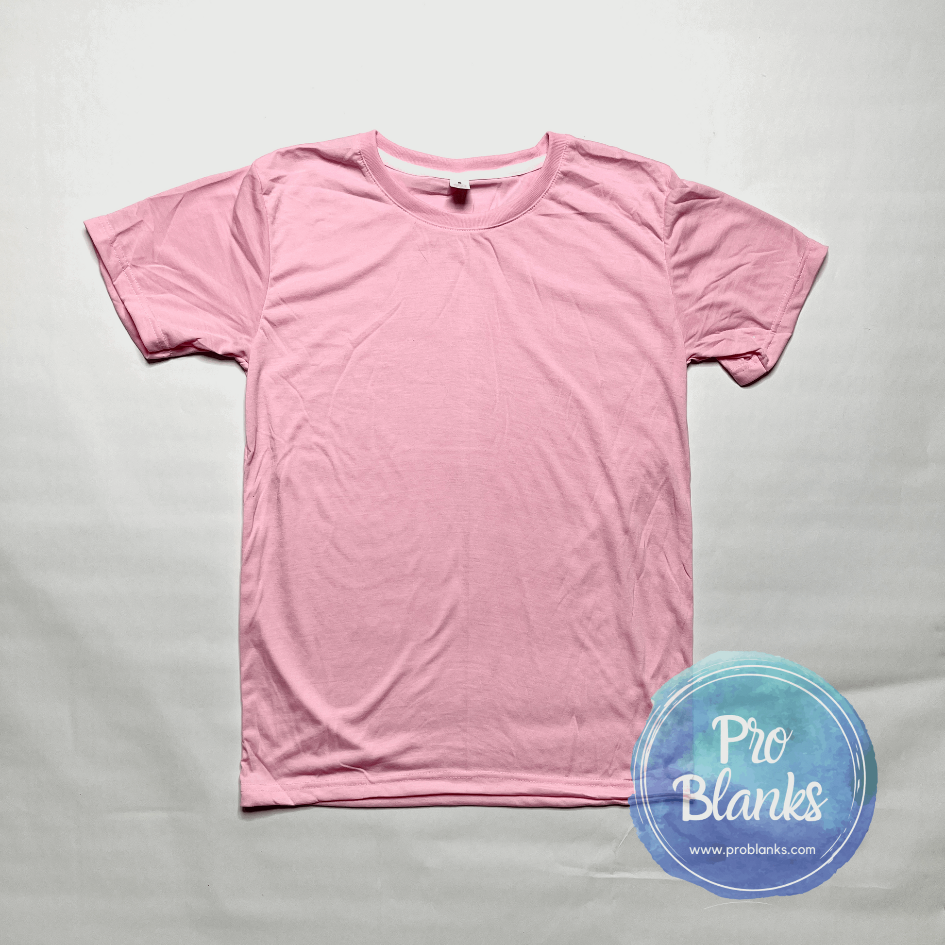 CLEARANCE - RTS -  100% Polyester Unbranded Tee (Thinner Fabric) - Pro Blanks