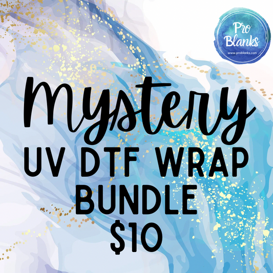 $10 UV DTF- Mystery Pack