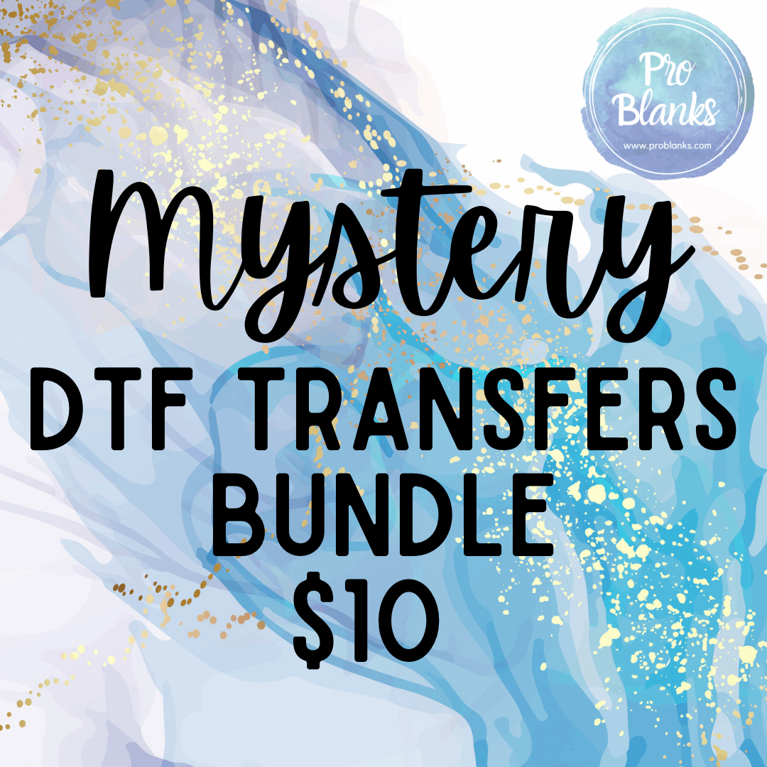 DTF Mystery Pack - Ready to Press DTF Transfer Full Color
