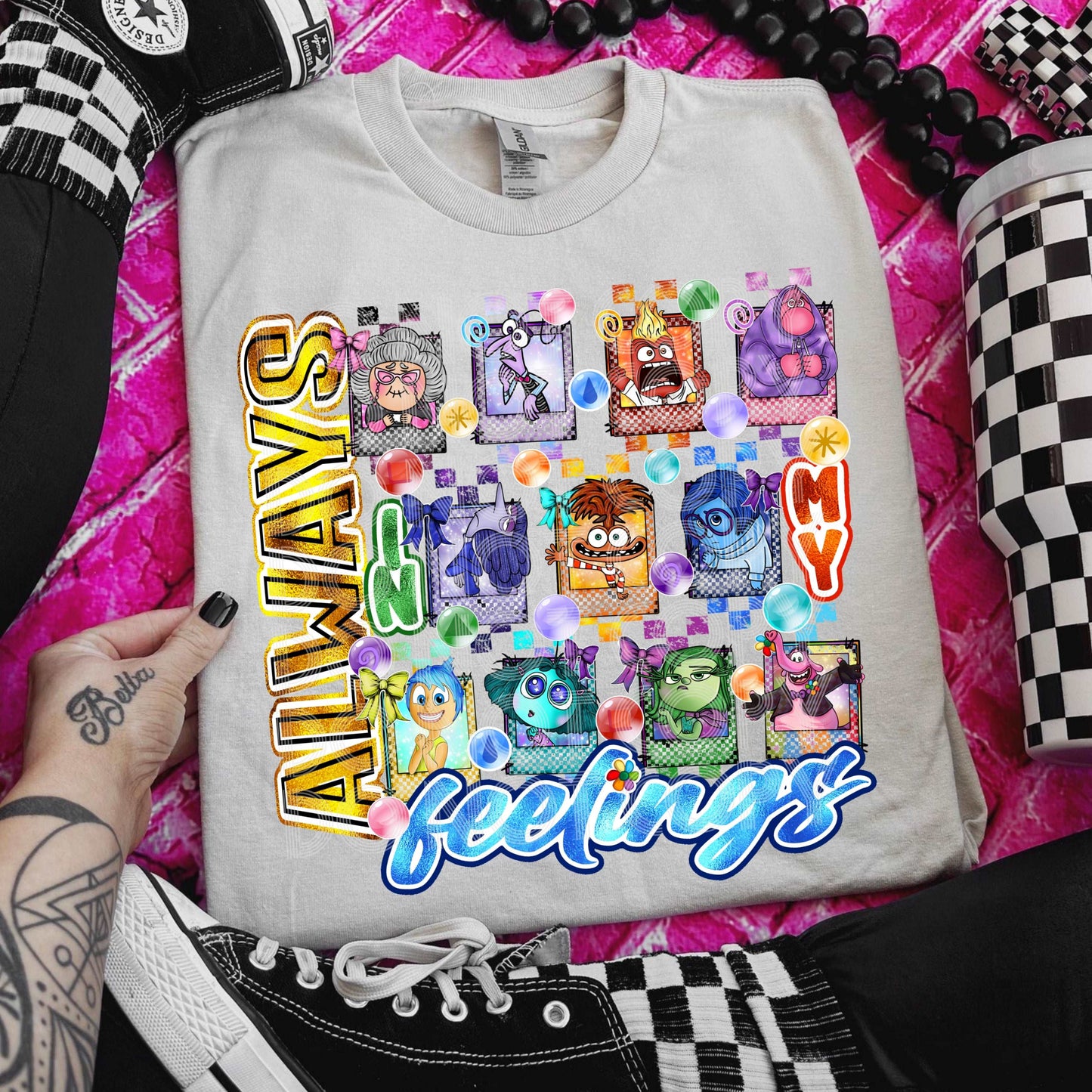 Always In My Feelings #3472 - Ready to Press DTF Transfer Full Color - Pro Blanks