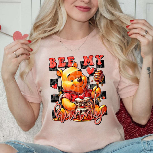 Bee My Hunny #1305 - Ready to Press DTF Transfer Full Color - Pro Blanks