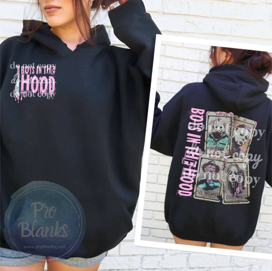 Boys In The Hood Pocket- POCKET ONLY-  Ready to Press DTF Transfer Full Color - Pro Blanks