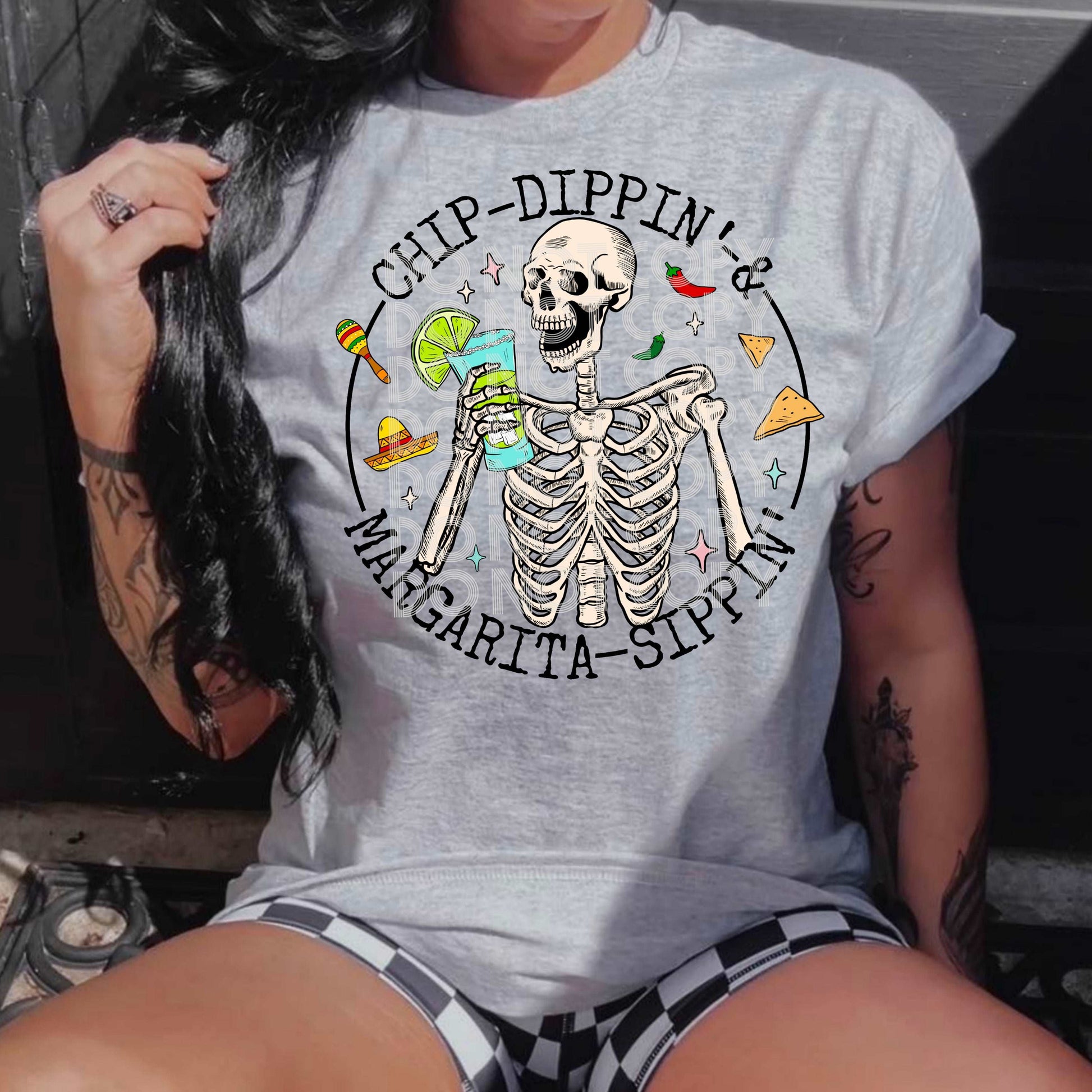 Chip Dippin #3336 - Ready to Press DTF Transfer Full Color - Pro Blanks