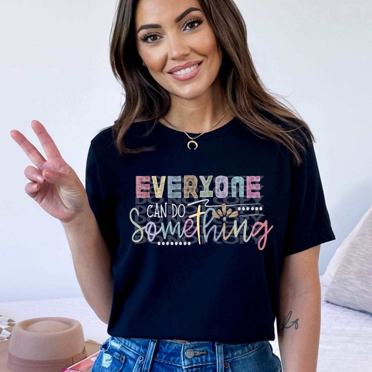 Everyone Can Do Something #4062 - Ready to Press DTF Transfer Full Color - Pro Blanks