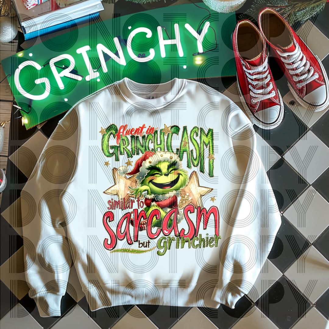 Fluent In G-casm #4092 - Ready to Press DTF Transfer Full Color - Pro Blanks