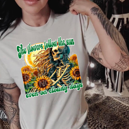 Follow The Sun #3173 - Ready to Press DTF Transfer Full Color - Pro Blanks