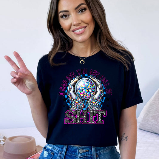 Full Of Shit #4056 - Ready to Press DTF Transfer Full Color - Pro Blanks