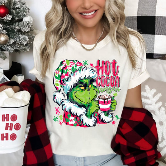 Hot Cocoa Season #3906 - Ready to Press DTF Transfer Full Color