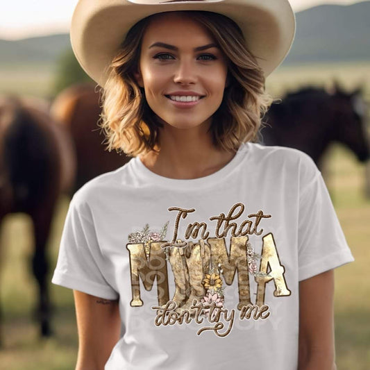 I’m That Mama #2021 - Ready to Press DTF Transfer Full Color