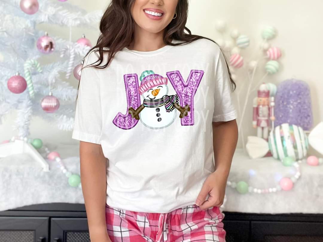 Joy  - Ready to Press DTF Transfer Full Color - Pro Blanks