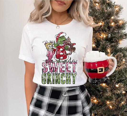 Kinda Sweet Kinda Grinchy - Ready to Press DTF Transfer Full Color - Pro Blanks