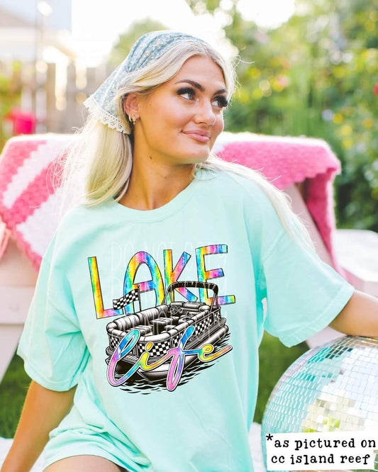 Lake Life #2030 - Ready to Press DTF Transfer Full Color - Pro Blanks