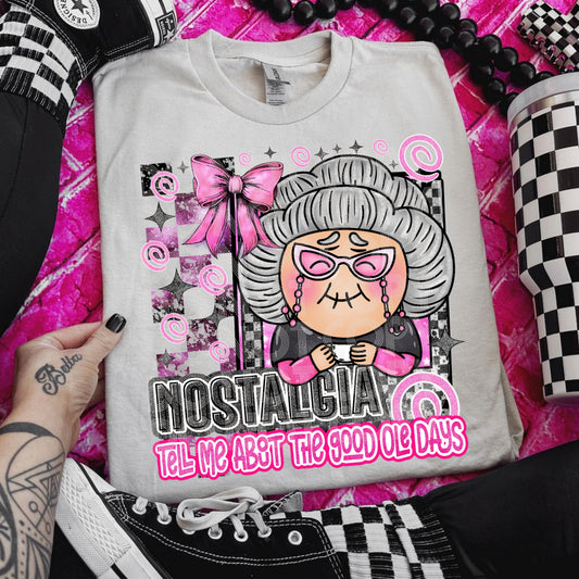 Nostalgia #3471 - Ready to Press DTF Transfer Full Color - Pro Blanks