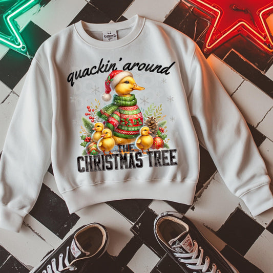 Quackin Around #4078 - Ready to Press DTF Transfer Full Color - Pro Blanks