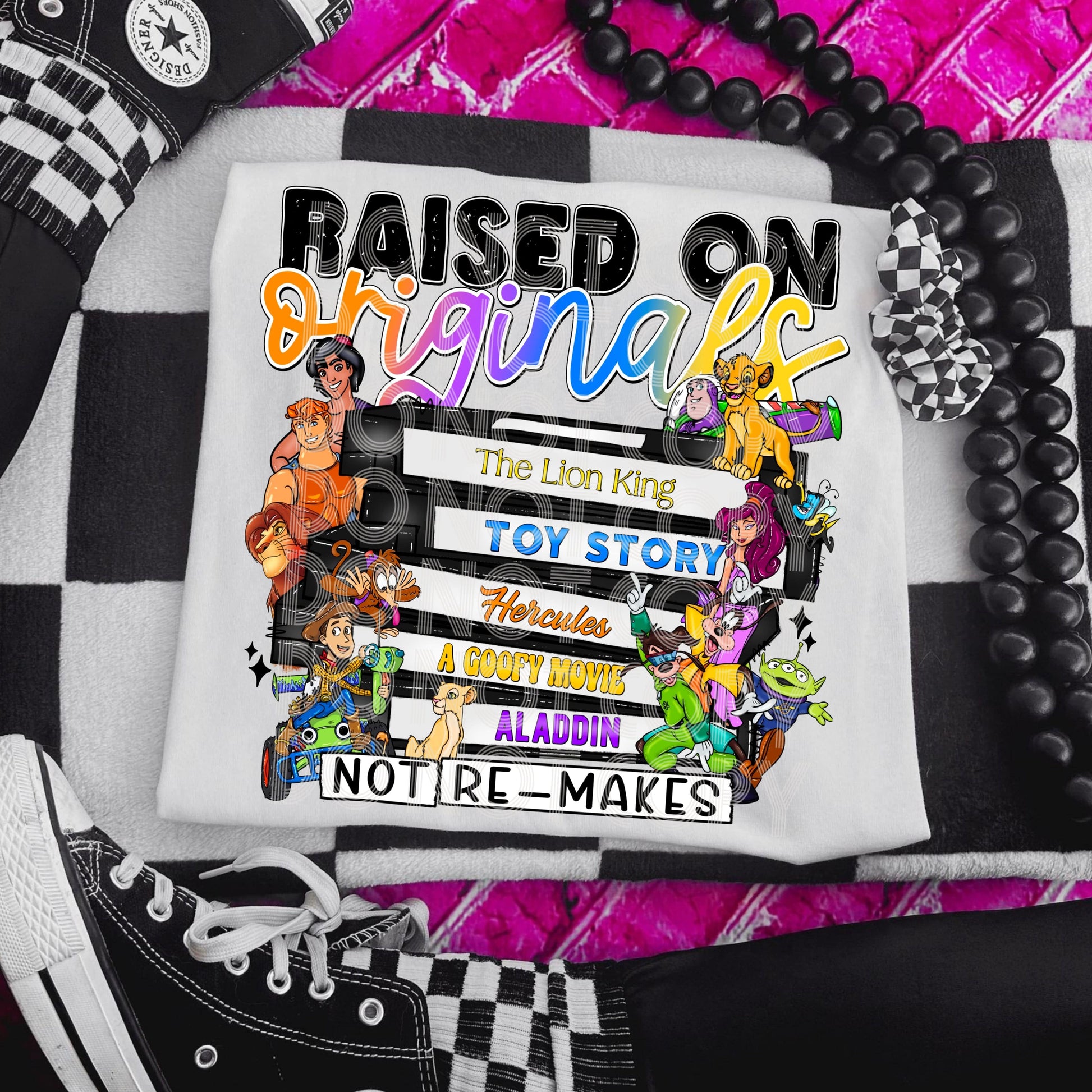 Raised On Originals #3406 - Ready to Press DTF Transfer Full Color - Pro Blanks