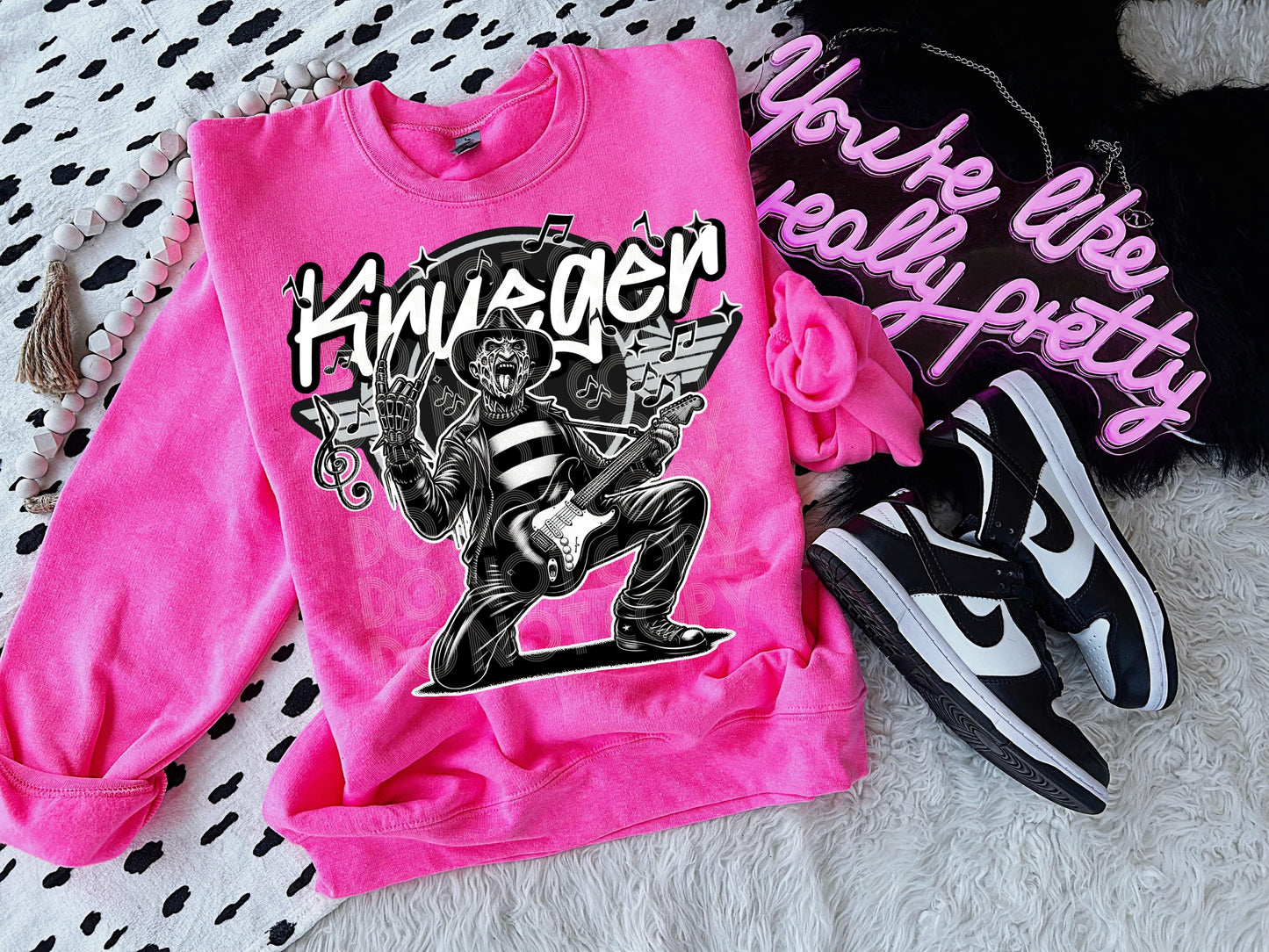 Rocking Krueger #3700 - Ready to Press DTF Transfer Full Color - Pro Blanks