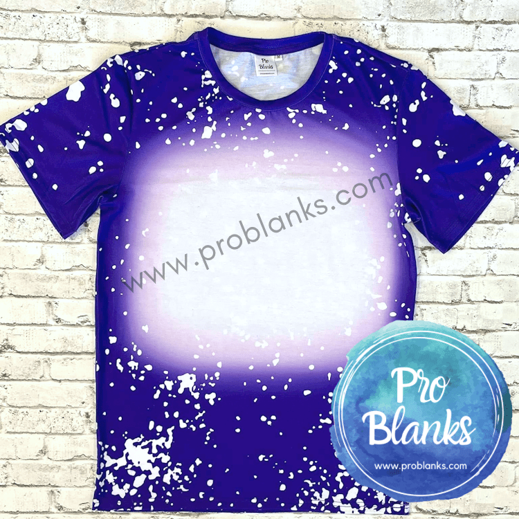 RTS - ADULT - Faux Bleached 100% Polyester T-shirts